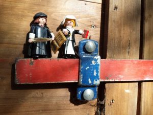 Luther und Katharina auf dem Riegel in Rastede